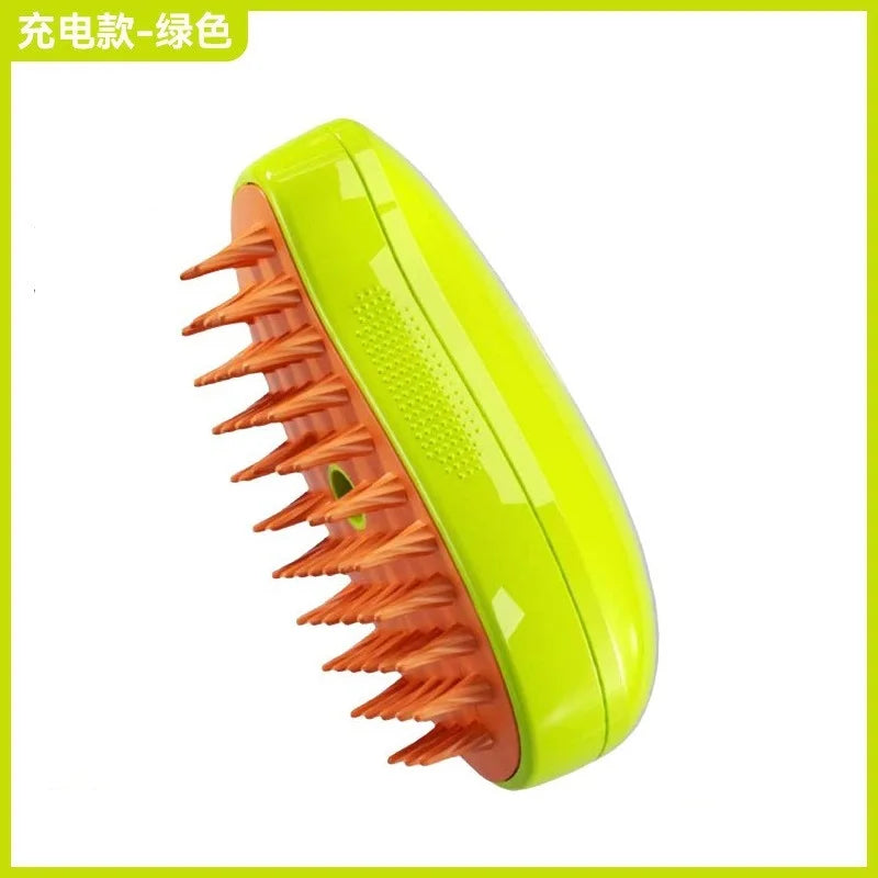 Pulvérisateur électrique pour massage, brosse à vapeur pour chat et chien, outil de toilettage pour animaux de compagnie, perte de cheveux, 3 en 1, peignes de massage